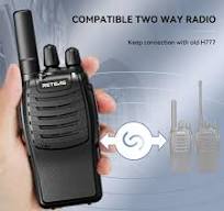 Amazon.com: Retevis H-777 2 Way Radios, Walkie Talkies for Adults,  Rechargeable Long Range Two Way Radio, Shock Resistant, Short Antenna for  Business ...