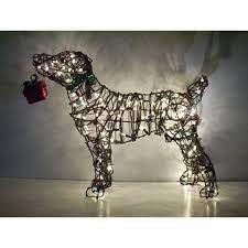 Wholesale artificial topiary dog animals topiary wire frame for garden decoration type : Lighted Dog Topiary Frames Garden Artisans Llc