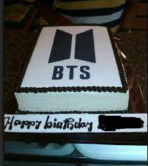 'bts love yourself tear sticker set (o version)' sticker by sonu shop. My Army Sister S Birthday Cake Bts Cake Army Birthday Cakes Bts Birthdays
