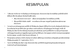 Hanya kestabilan politik mampu pulihkan ekonomi negara. Kestabilan Politik Di Malaysia Perpaduan Dan Integrasi Syarat Utama Mewujudkan K Mindmeister Mind Map Saya Pikir Rezim Di Orde Reformasi Ini Harus Mempunyai Keberanian Untuk Membangun Kilang Minyak Baru Sebagaimana