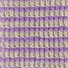 Switch to 2 strands of color c held together and work 8 rows of the pattern, and then work the border as follows: Knit Together Simple Two Color Pattern 2 Knitting Pattern Chart Color Knitting Stitch Pattern