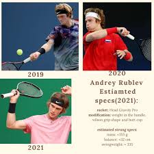 Andrey rublev wins the third set with a broken racquet against matteo berrettini in round 4 of the us open 2020! Andrey Rublev Racket Specs And Racket History