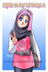 صور انمى للمحجبات صور محجبات انمى صور انمى عن المحجبات anime muslimah islamic girl islam women
