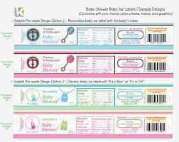 Customize baby shower label templates with address labels, party banners, postcards, & water bottles. Baby Showers Diy Prinatble Baby Jar Label Favors For Baby Showers Kroma Design Studio Parties Events Baby Food Jars Baby Shower Labels Jar Labels