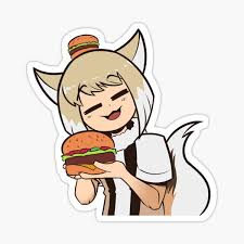 Borger (meme), a humorous misspelling of burger. Borger Stickers Redbubble