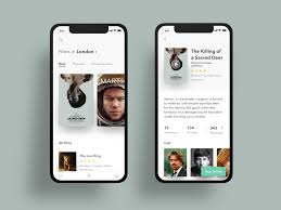 Film Cinema Exploration In 2020 Ios App Design App Design Android Design