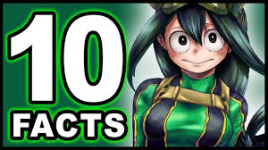 Her quirk is having the abilities of a frog. Top 10 Tsuyu Asui Facts You Didn T Know My Hero Academia Boku No Hero Academia Froppy Facts Youtube