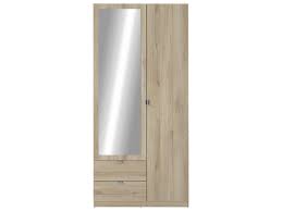 Armoire 2 Portes 2 Tiroirs Mellie Coloris Chene Kronberg Vente De Armoire Conforama Armoire 2 Portes Armoire Conforama Armoire