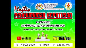 (1) plataran, (2) tempat yang dipertinggi, (3) dialahkan, (4) kata bantu bilangan. Majlis Pengumuman Keputusan E Karnival Pengakap Daerah Batang Padang Dan Daerah Muallim 2020 Youtube