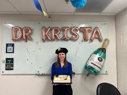 Congratulations to Dr. Krista Meserve!! — The Bailey Lab