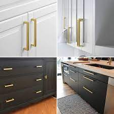 Maybe you would like to learn more about one of these? Brass Cabinet Pulls Gold Handles For Cabinet Gold Kitchen Hardware For Cabinets Brushed Gold Kitchen Handles Haliwu 10 Pack Gold Drawer Pulls 3 Inch Pulls Tools Home Improvement Biquinismaranata Com Br
