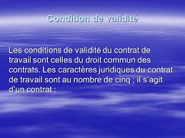 D un contrat de travail. Les Droits Et Les Obligations Des Salaries Ppt Video Online Telecharger