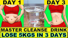 Master Cleanse : Lose 5 Kgs In 3 Days | Castor Oil Benefits* (Master  Cleanse)