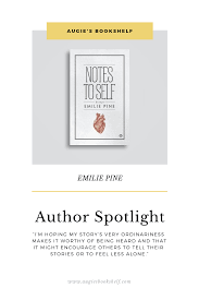 Author Spotlight Note To Self Note To Self Author Spotlight Book Blog