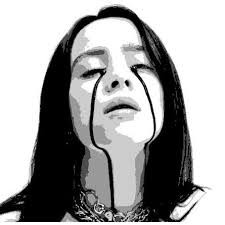 Billie Eilish Cartoon Drawing Black And White Billie Eilish By Emo Raphiel Astoria 2019 Billieeilish Contemporaryart Emoraphielastoria Stree In 2020 Diy Canvas Art Black And White Art Drawing Dark Art Drawings