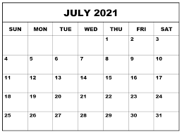 Your free cute printable calendar below; Printable Cute July 2021 Calendar Betacalender4u