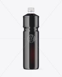 Download Pet Bottle With Dark Drink Mockup In Bottle Mockups On Yellow Images Object Mockups PSD Mockup Templates