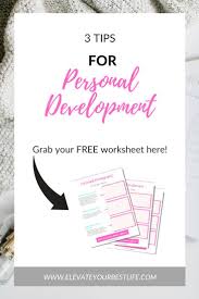 Personal Development Workbook In 2020 Personal Development Worksheet Personal Development Personal Development Activities