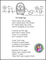 The Magic Egg Easter Poem Freebie Easter Poems Poems Free Poems