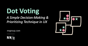 Different voting systems use different types of vote. Dot Voting A Simple Decision Making And Prioritizing Technique In Ux