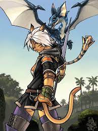 Ffxi Mithra Dragoon By Breakbot Jpg 612 821 Final Fantasy Collection Final Fantasy Xi Final Fantasy Xiv