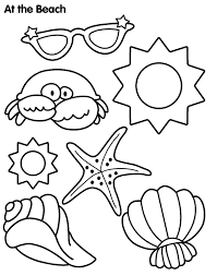 Free preschool summer coloring pages. Preschool Summer Coloring Pages Coloring Library