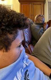 Don't worry mom, we got it under control! Don't mind us, keep watching TV.  😎❤️