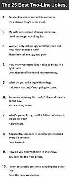 The 25 Best Two Line Jokes Ever 14 Is Priceless Funny One Liners Corny Jokes Puns Jokes