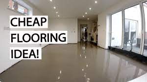 Unique wood look tile flooring ideas. Cheap Flooring Idea Kitchen Renovation Update Youtube