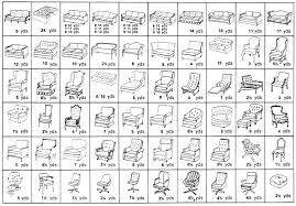 Upholstery Yardage Chart More Graphics Given Curtains Etc Just Click Open Reupholster Furniture Reupholster Chair Fabric Yardage Chart