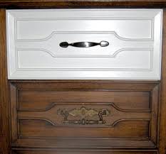 To get the furniture ready for a new coat of paint, sand off the top layer of the old paint or varnish. Spray Painting Wood Dresser Painting Inspired