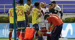 El partido entre colombia y venezuela se celebrará el 09.10.2020, a la hora 21:30. Colombia Vs Venezuela Santiago Arias Y La Escalofriante Lesion En Duelo Contra La Vinotinto Video