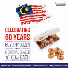 When available, we provide pictures, dish ratings, and descriptions of each menu item and its price. 6 Krispy Kreme Original Glazed Doughnuts Rm3 60 When You Buy Any Dozen 31 August 2017
