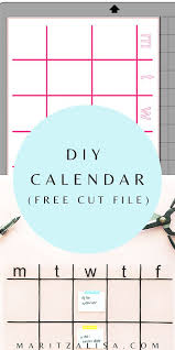 Diy Transparent Desktop Calendar In 2020 Diy Calendar Clear Sticker Paper Personalized Projects
