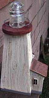 I even got brave and free handed planned and built my own house and both my sons'. Miller S Lighthouse Decorative Bird Houses Bird Houses Diy Unique Bird Houses