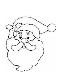 Santa Face Template Coloring Page Santa Coloring Pages Santa Face Face Template