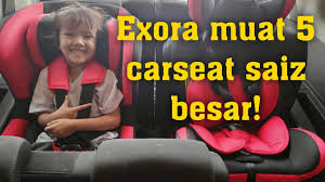 2020 seat i̇biza modeli iki benzinli motor ve bir dizel motor seçeneğiyle karşımıza çıkıyor. Proton Exora Muat 5 Carseat Menyahut Saranan Pemasangan Car Seat Wajib Pada 2020 Youtube