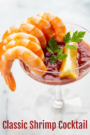 It can be as basic as shrimp shells and water for a quick light stock. Cooked Cold Shrimp Served In A Coupe Or Martini Glass With Homemade Cocktail Sauce Is T In 2020 Cocktail Shrimp Recipes Classic Shrimp Cocktail Recipe Shrimp Cocktail