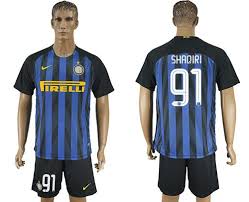 Xherdan shaqiri is confident he has made the right decision to join inter milan after turning down offers to join the barclays premier league in the january transfer window. Cheap Inter Milan 91 Shaqiri Home Soccer Club Jersey For Sale