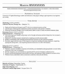 How to shadow a doctor. Shadowing Resume Example Company Name Vernon Hills Illinois