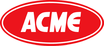 1980s 1998 Acme Logo The Red Oval Logo A Variant Of The Fish Eye Logo Acme Markets Acme Logo Acme