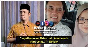 Ustaz elyas ismail doa dikurniakan cahaya petunjuk. Ingatkan Anak Ustaz Tadi Awet Muda Isteri Ustaz Netizen Berita Kopak Cc