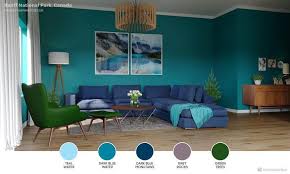 In this, for instance, by black lacquer design, a black ceiling and decorative accents in jer throw focus on the bold blue sofa. Design Inspiration Nature S Color Palettes Archi Living Com