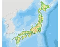 The map shows all the sightseeing (red icons), accommodation (blue icons) and experiences (gold icons) that we recommend. Japan Physical Map 2 Blank Map Quiz Game