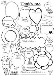 An oversized pdf file can be hard to send through email and may not upload onto certain file managers. All About Me That S Me Student Presentation Introduction Worksheet Gcse All Subjects Teaching Resources