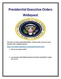 Ask students to construct a sentence that uses all four words (in any order). Executive Orders Worksheets Teaching Resources Tpt