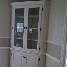 Corner China Cabinet Like The Hardware Similar To The One We Are Refinishing Corner China Cabinets China Cabinet Dining Room Corner
