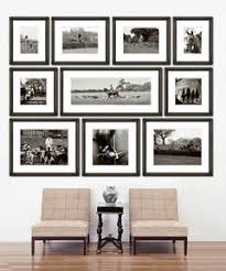 This set of gallery frames allows you to showcase an eclectic collection of photos, paintings and prints over your walls. White Or Black Frames Or No Gallery Wall At All