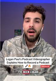 How to record a Podcast 🎤🔥 Logan Paul’s videographer explains #impaulsive  #podcast #producer #videographer