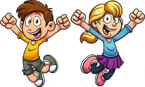 Boy And Girl Happy Cartoon Cartoon Kids Cartoon